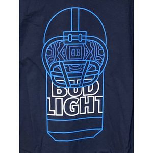 Bud Light Blue XL T-Shirt Key Cup Holder